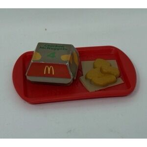 McDonald's Happy Meal Lil Mini Toy 2025 4pc Chicken McNuggets Tray